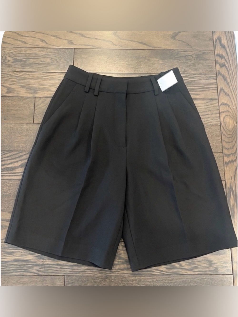 Classic High-Waist Black Women's Shorts